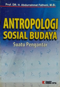 Image of Antropologi Sosial Budaya : Suatu Pengantar