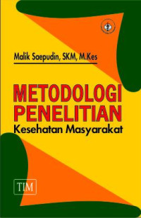 Image of Metodologi Penelitian Kesehatan Masyarakat