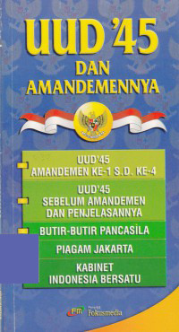 Image of UUD '45 dan Amandemennya